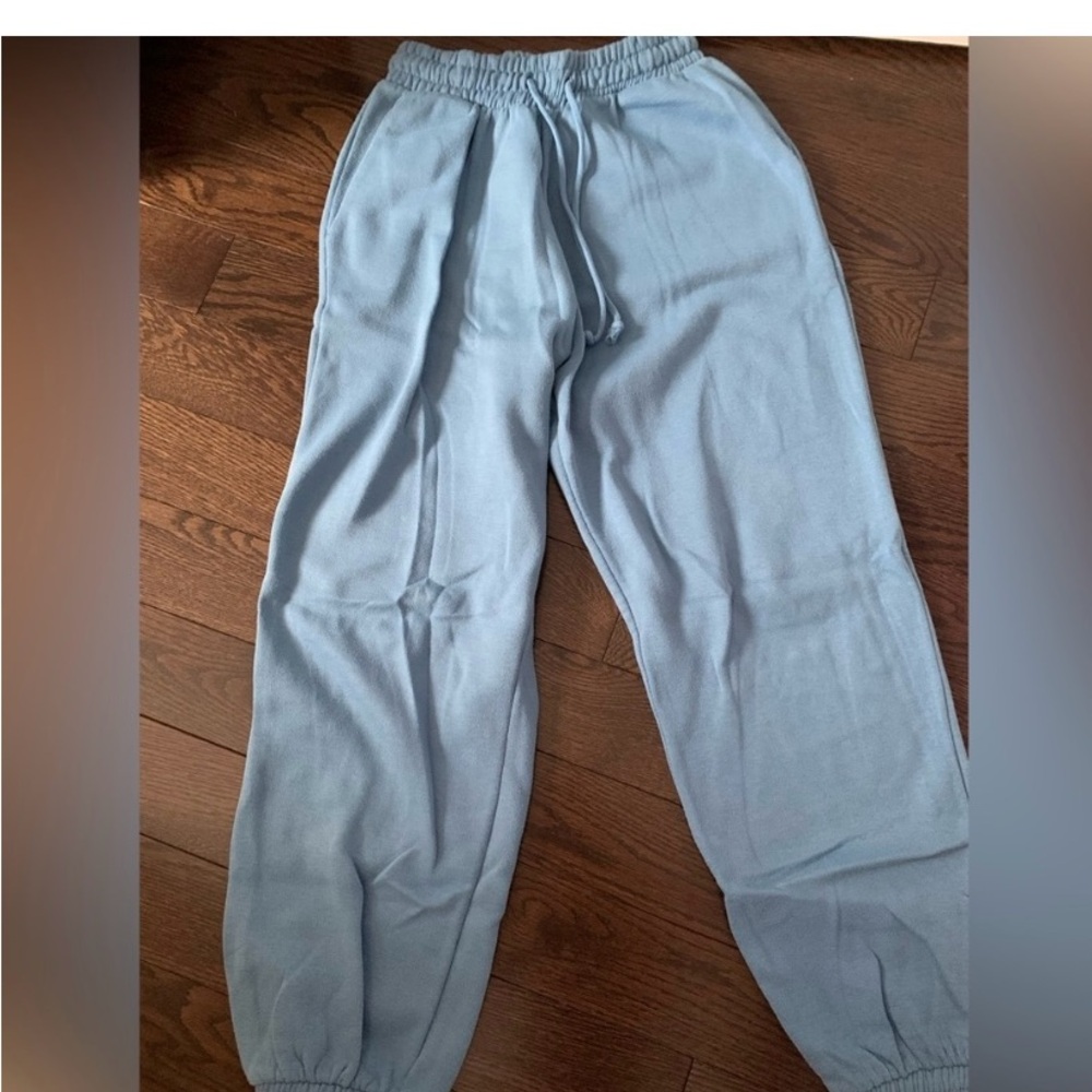 Light Blue Jogger Pants